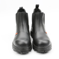 black leather cold resistant electrical insulation steel toe cap zip-up abrasion resistant waterproof work safety boots